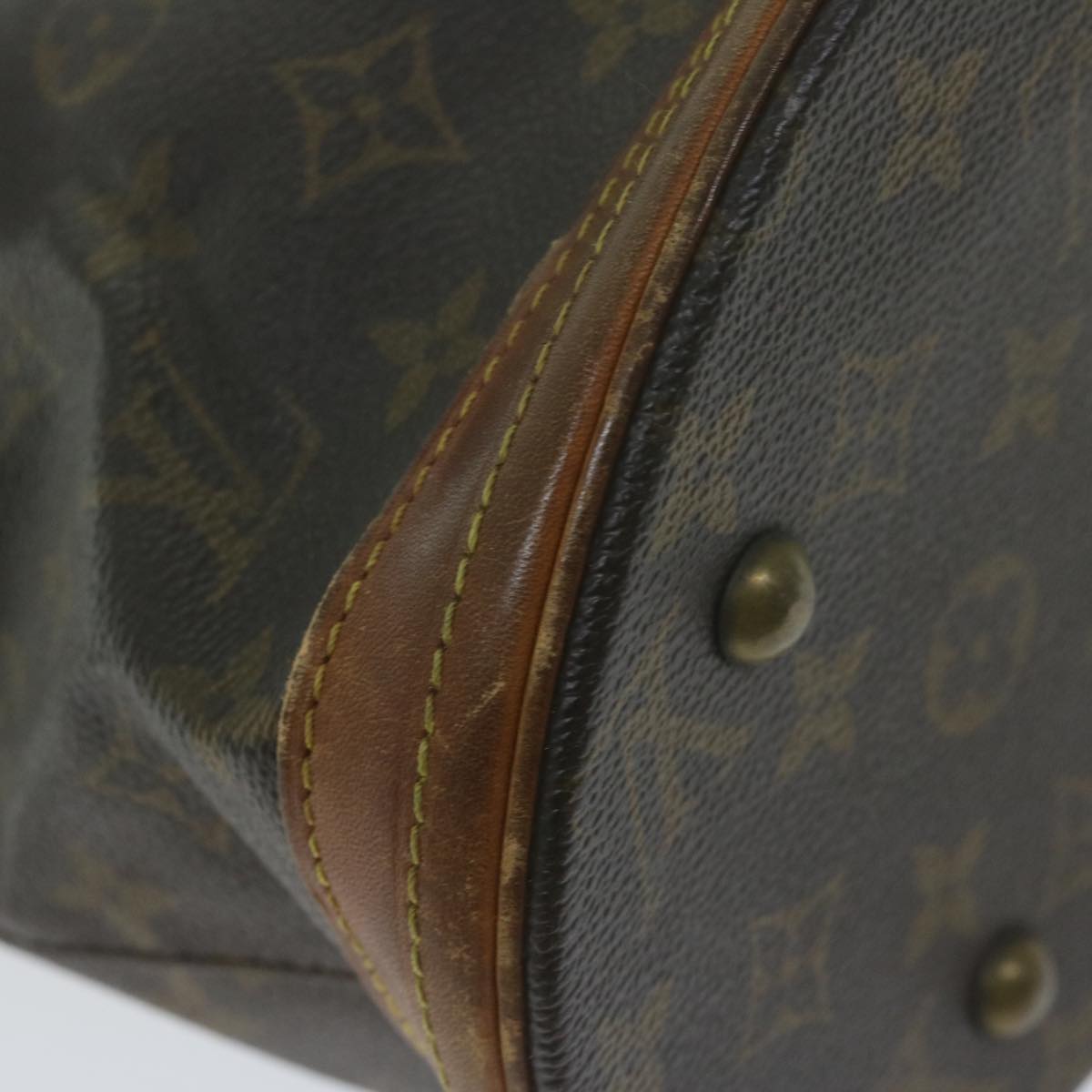 LOUIS VUITTON Monogram Bucket PM Shoulder Bag M42238 LV bs11534