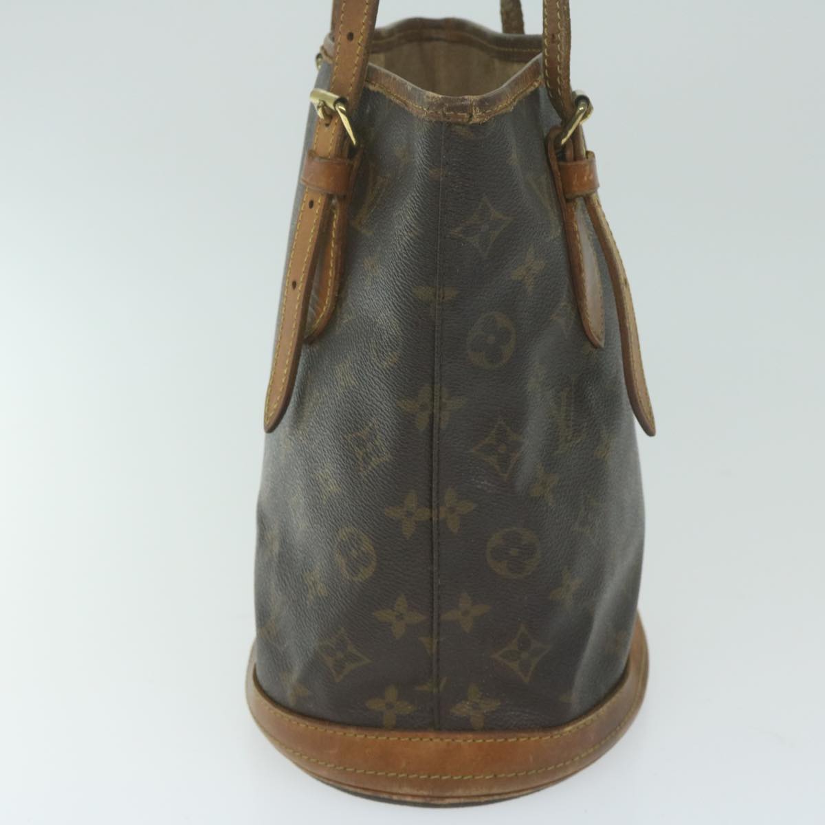 LOUIS VUITTON Monogram Bucket PM Shoulder Bag M42238 LV bs11534