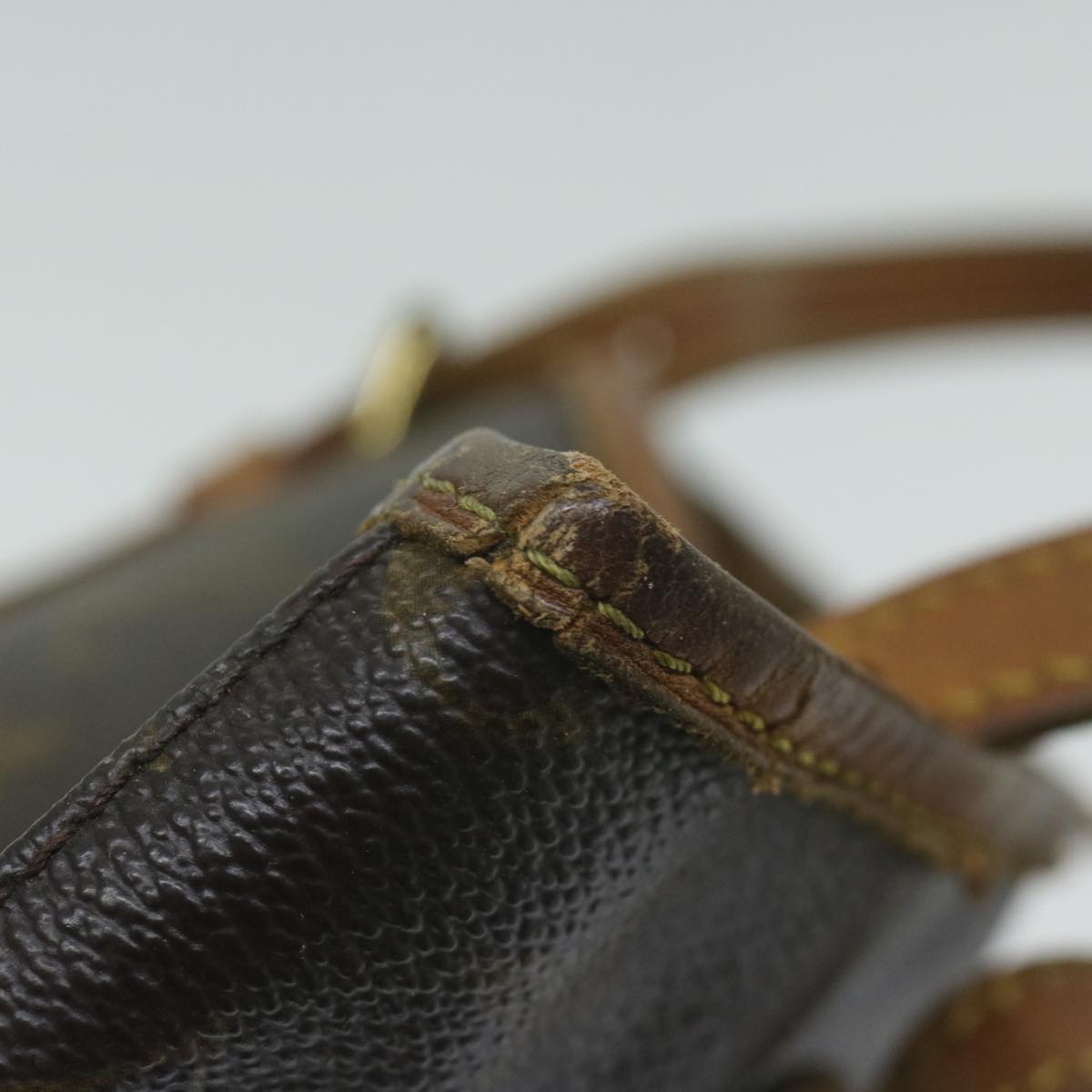 LOUIS VUITTON Monogram Bucket PM Shoulder Bag M42238 LV bs11534