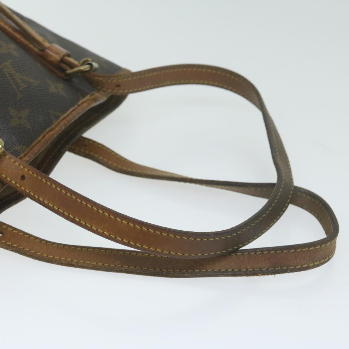 LOUIS VUITTON Monogram Bucket PM Shoulder Bag M42238 LV bs11534
