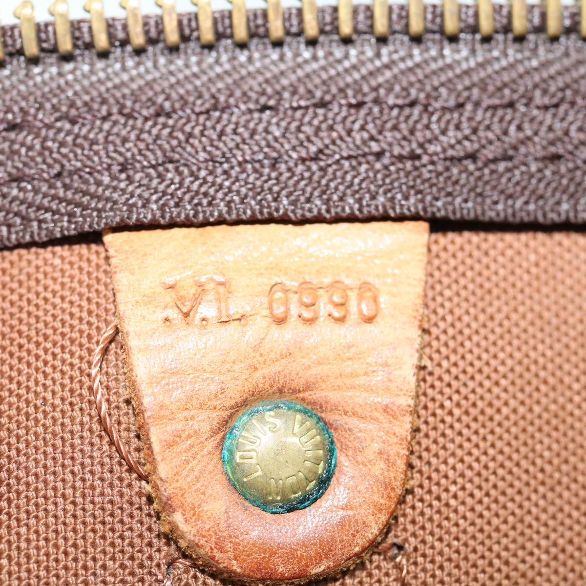 LOUIS VUITTON Monogram Keepall Bandouliere 45 Boston Bag M41418 LV bs11535