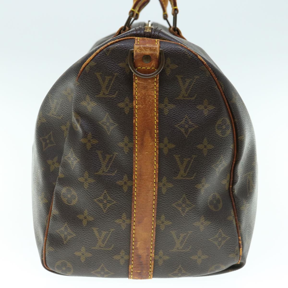 LOUIS VUITTON Monogram Keepall Bandouliere 45 Boston Bag M41418 LV bs11535
