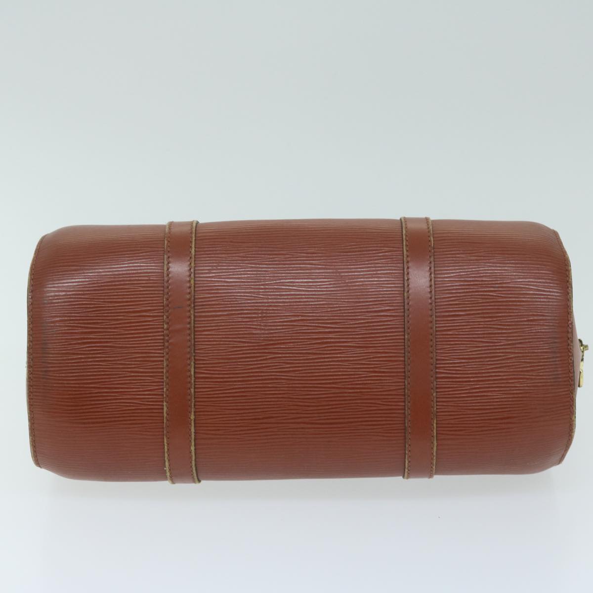 LOUIS VUITTON Epi Soufflot Hand Bag Brown M52223 LV bs11566