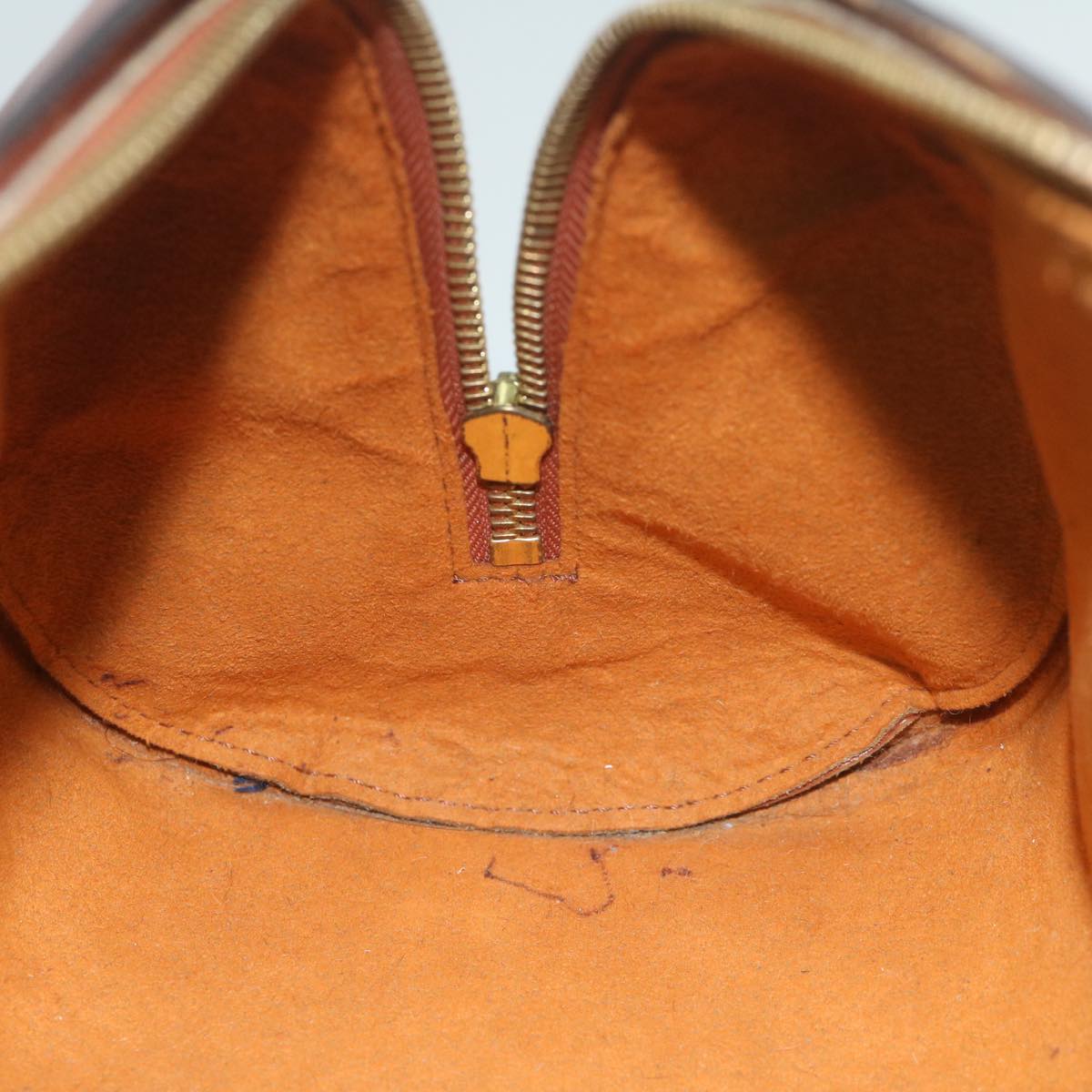 LOUIS VUITTON Epi Soufflot Hand Bag Brown M52223 LV bs11566