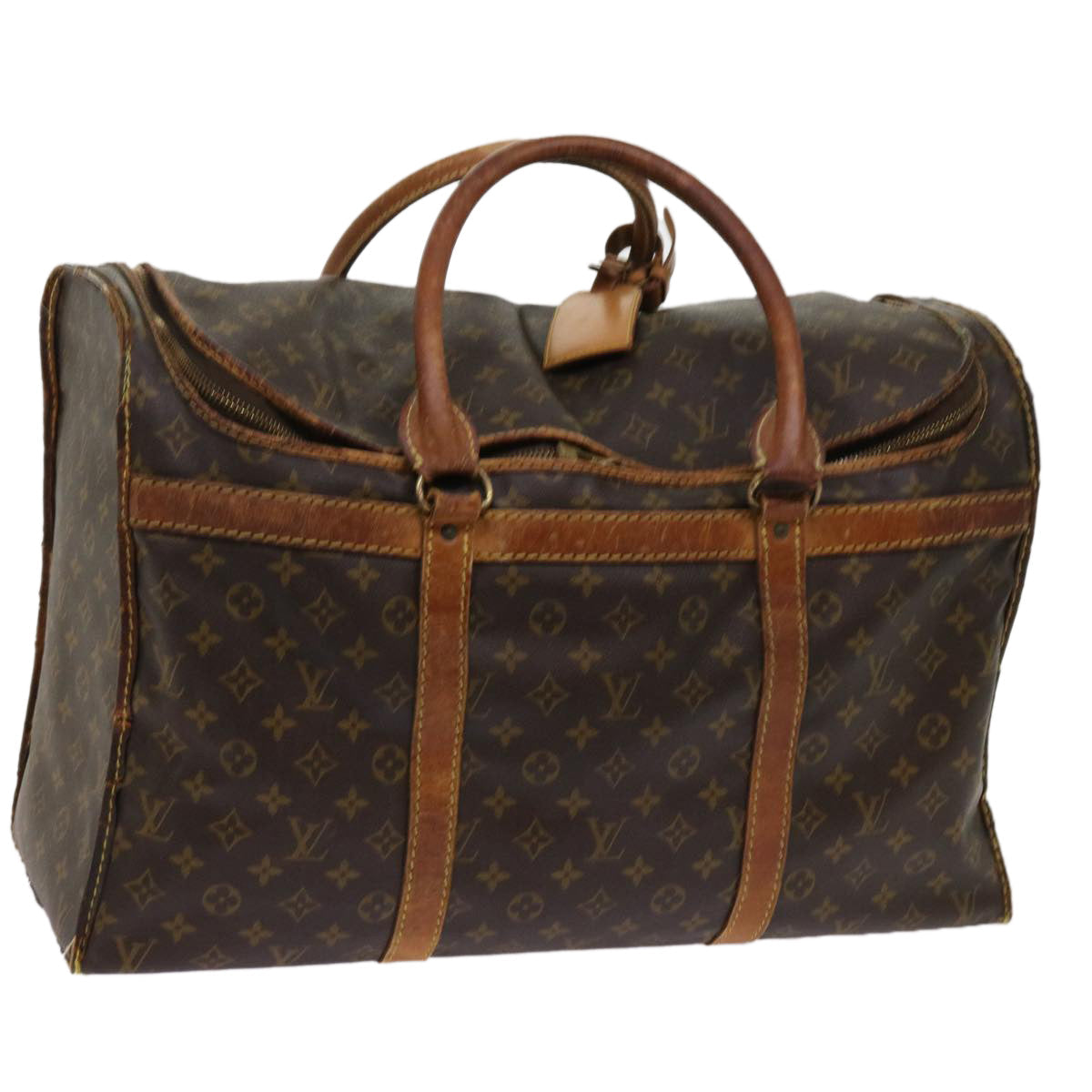 LOUIS VUITTON Monogram Sac Shan 55 Pet Carry M42020 LV bs11574