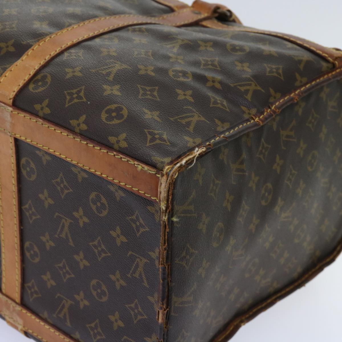 LOUIS VUITTON Monogram Sac Shan 55 Pet Carry M42020 LV bs11574
