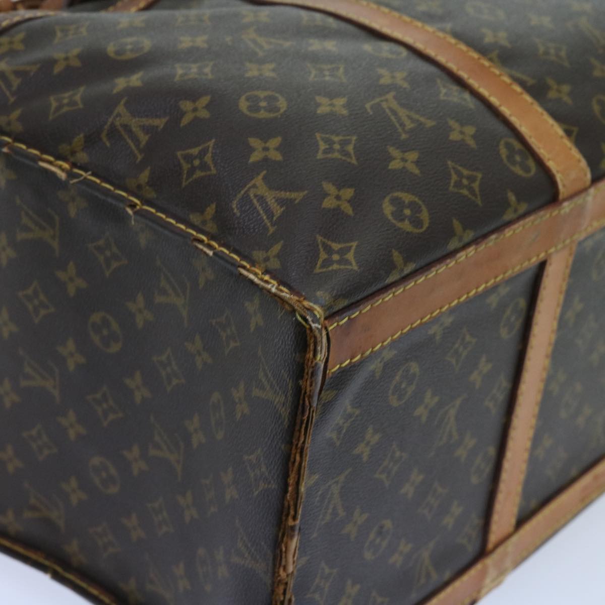 LOUIS VUITTON Monogram Sac Shan 55 Pet Carry M42020 LV bs11574