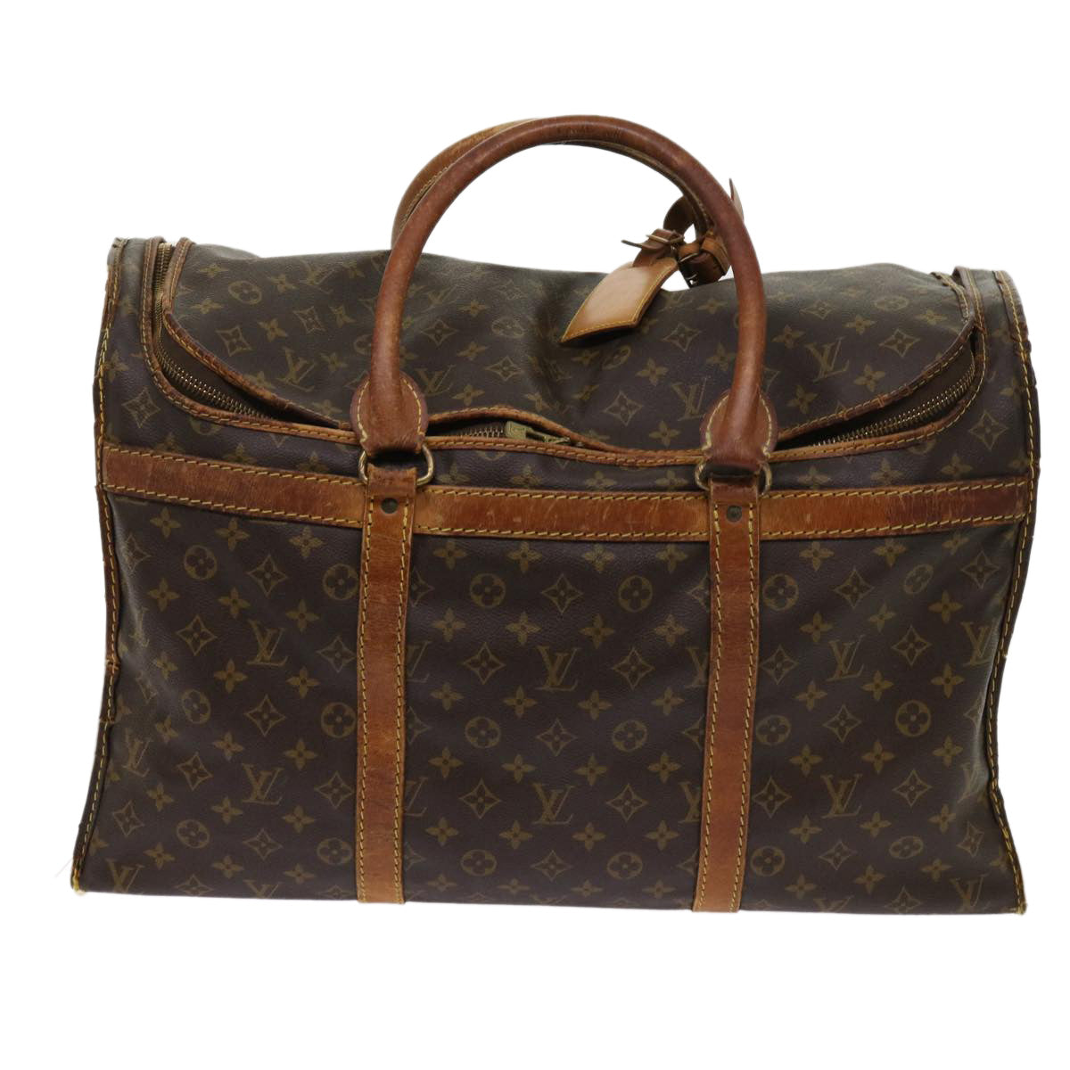 LOUIS VUITTON Monogram Sac Shan 55 Pet Carry M42020 LV bs11574