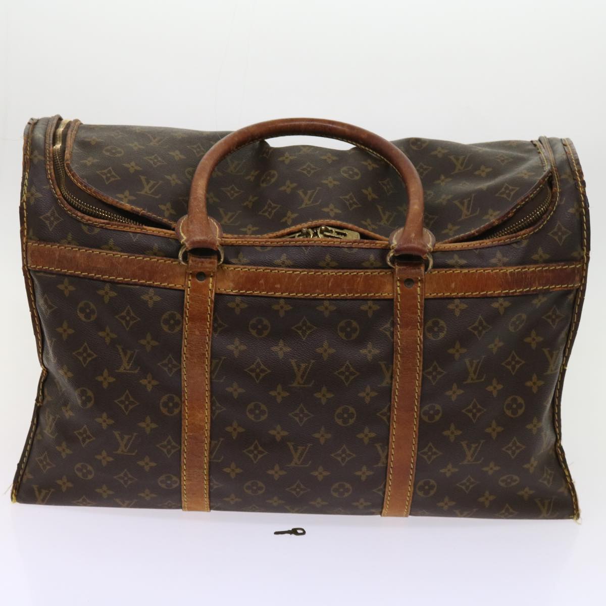 LOUIS VUITTON Monogram Sac Shan 55 Pet Carry M42020 LV bs11574