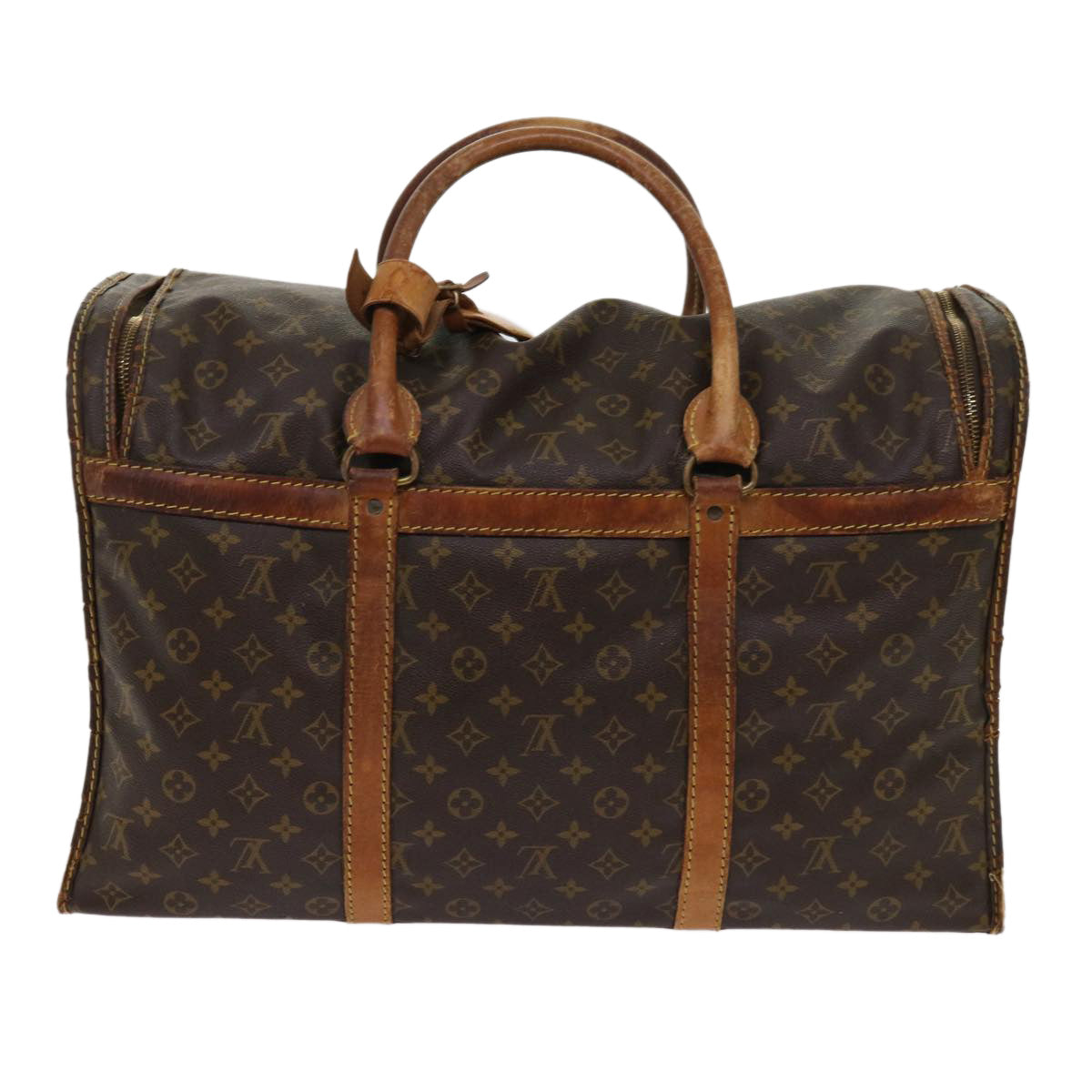 LOUIS VUITTON Monogram Sac Shan 55 Pet Carry M42020 LV bs11574