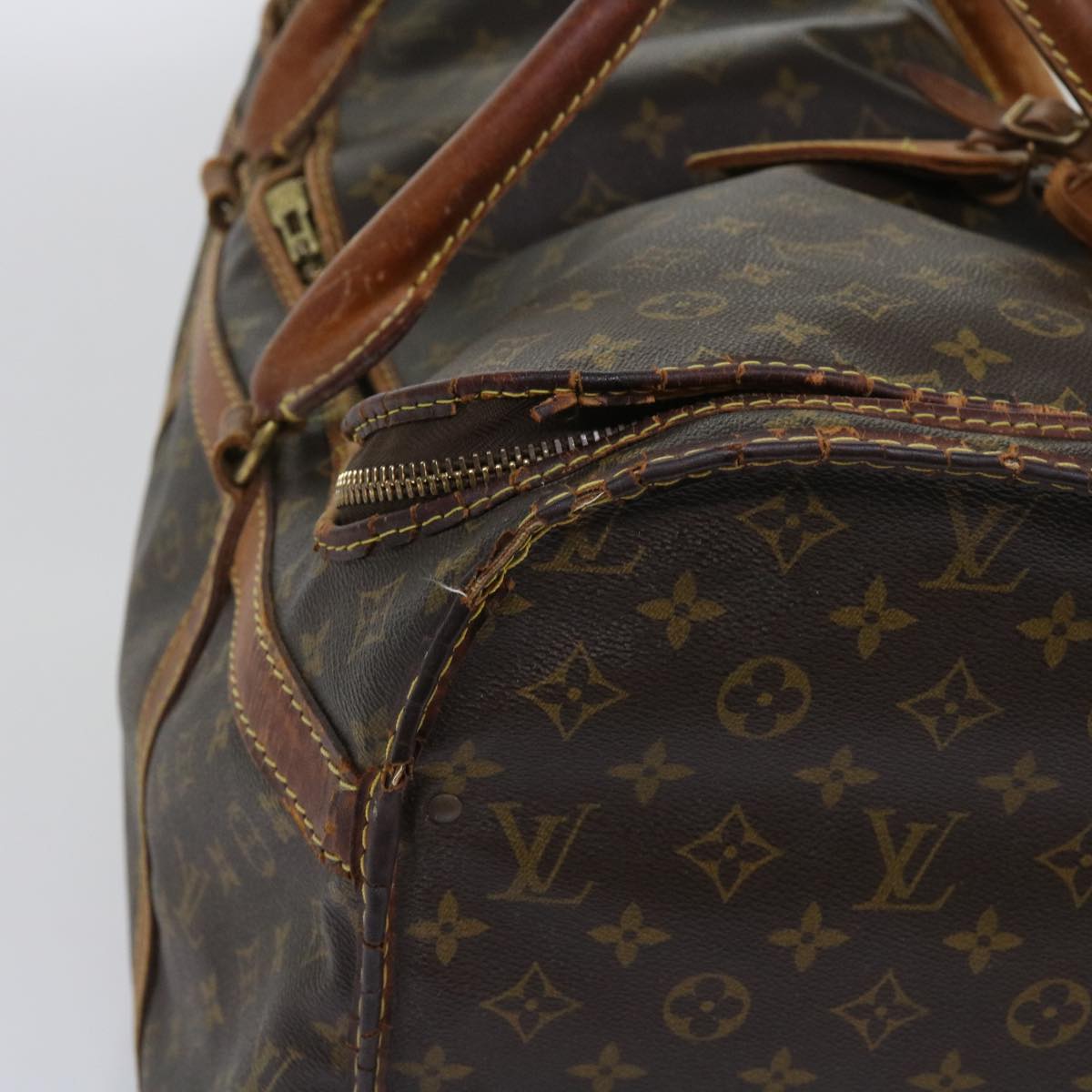 LOUIS VUITTON Monogram Sac Shan 55 Pet Carry M42020 LV bs11574