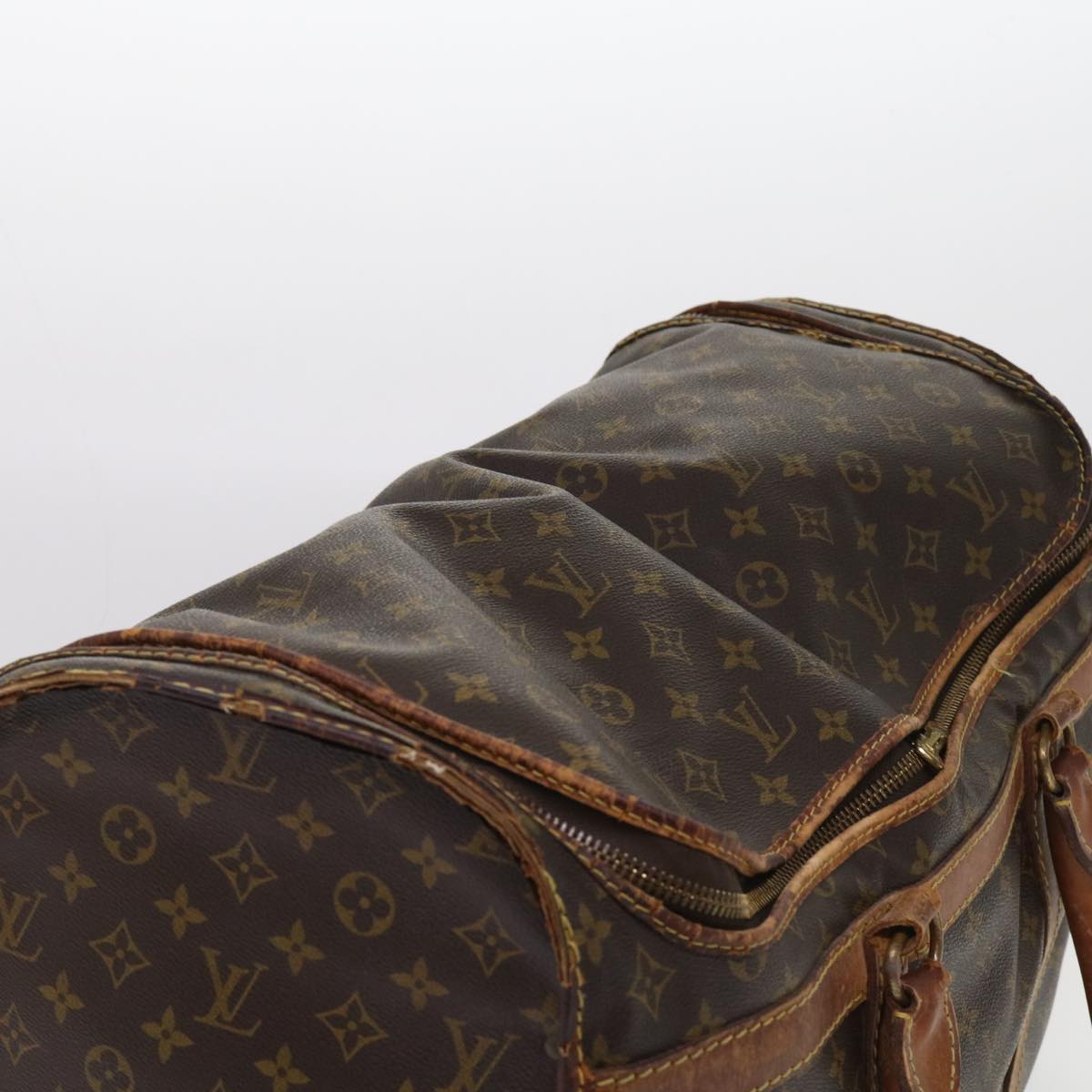 LOUIS VUITTON Monogram Sac Shan 55 Pet Carry M42020 LV bs11574