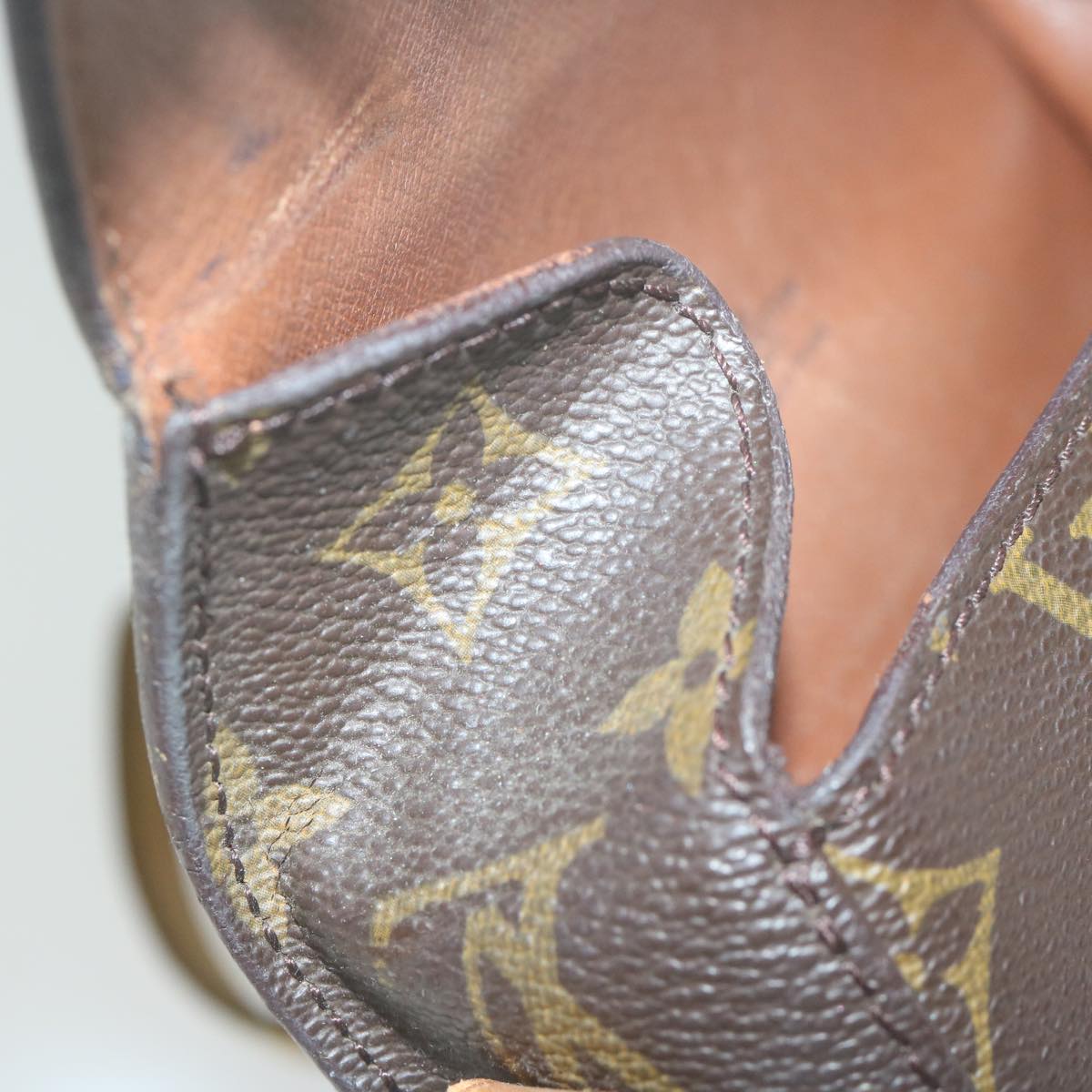 LOUIS VUITTON Monogram Saint Cloud PM Shoulder Bag M51244 LV bs11582