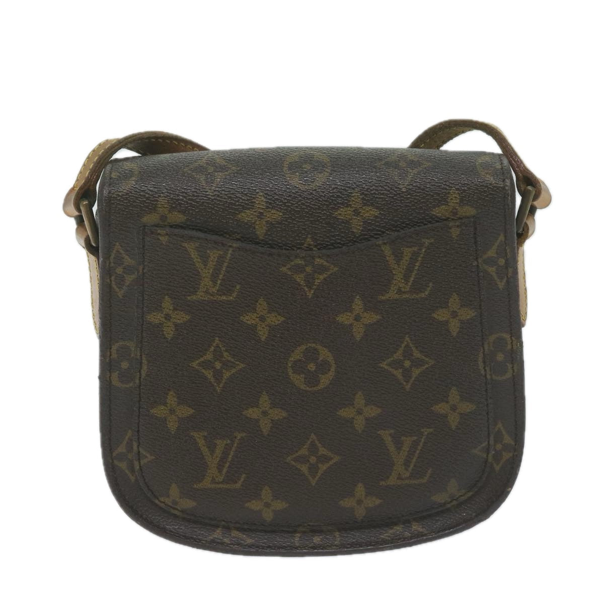 LOUIS VUITTON Monogram Saint Cloud PM Shoulder Bag M51244 LV bs11582