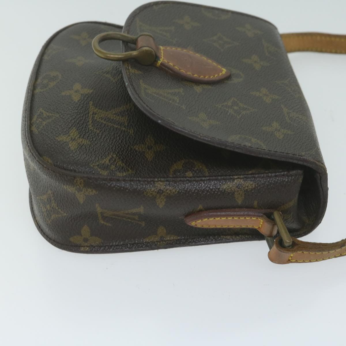 LOUIS VUITTON Monogram Saint Cloud PM Shoulder Bag M51244 LV bs11582