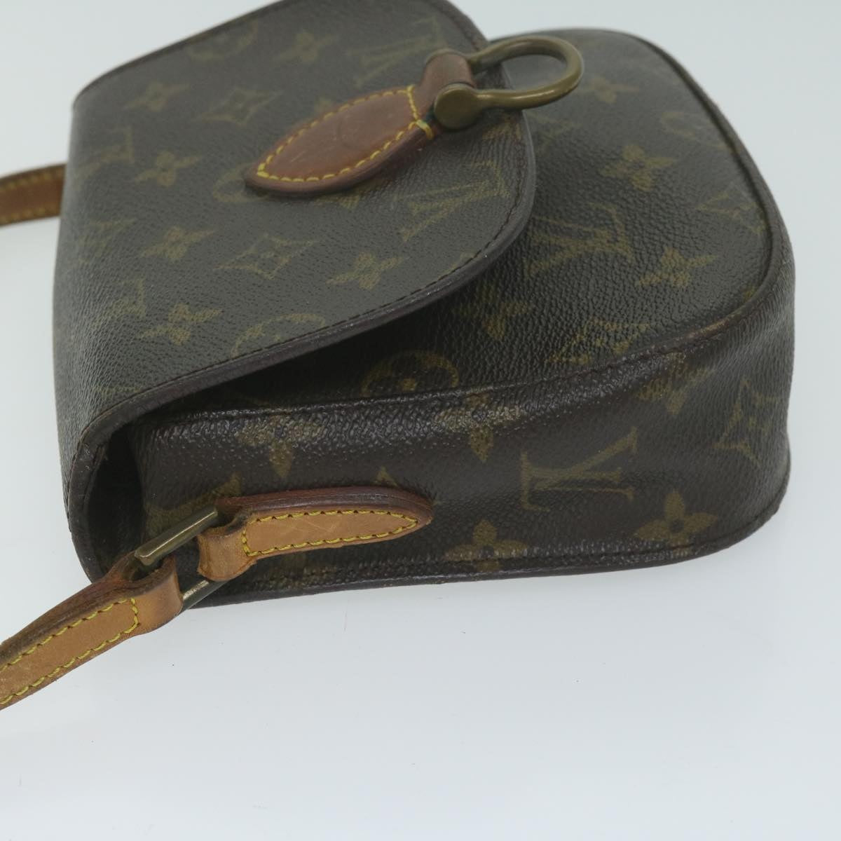 LOUIS VUITTON Monogram Saint Cloud PM Shoulder Bag M51244 LV bs11582