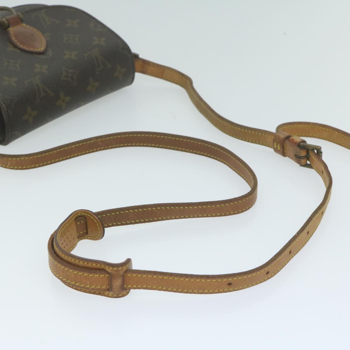LOUIS VUITTON Monogram Saint Cloud PM Shoulder Bag M51244 LV bs11582