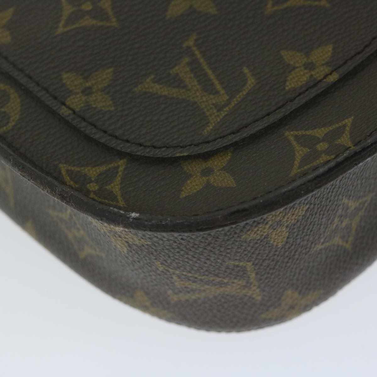 LOUIS VUITTON Monogram Saint Cloud GM Shoulder Bag M51242 LV bs11583