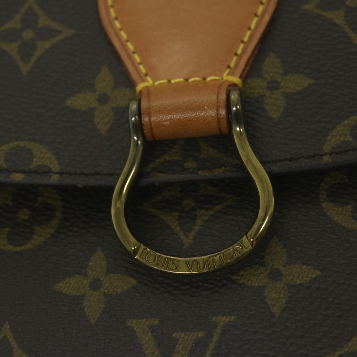 LOUIS VUITTON Monogram Saint Cloud GM Shoulder Bag M51242 LV bs11583