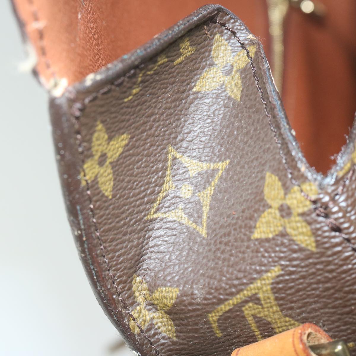 LOUIS VUITTON Monogram Saint Cloud GM Shoulder Bag M51242 LV bs11583