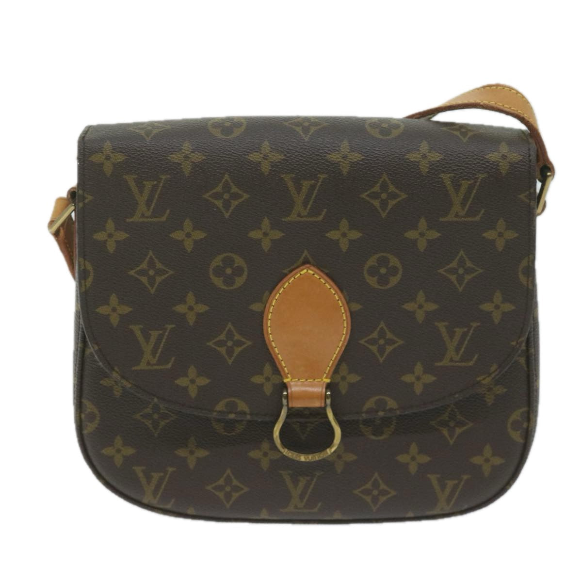 LOUIS VUITTON Monogram Saint Cloud GM Shoulder Bag M51242 LV bs11583