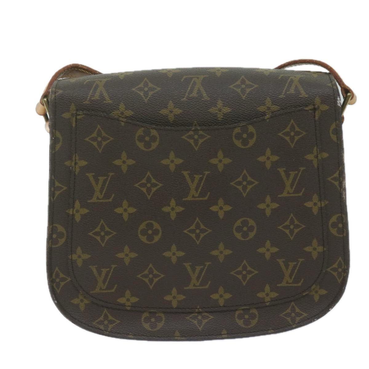 LOUIS VUITTON Monogram Saint Cloud GM Shoulder Bag M51242 LV bs11583