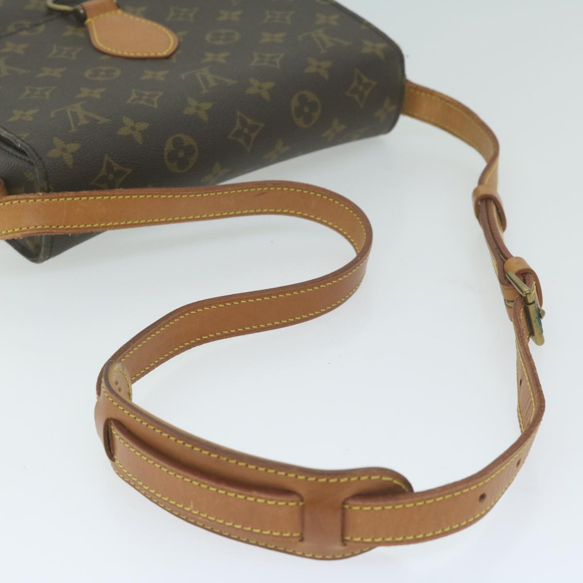 LOUIS VUITTON Monogram Saint Cloud GM Shoulder Bag M51242 LV bs11583