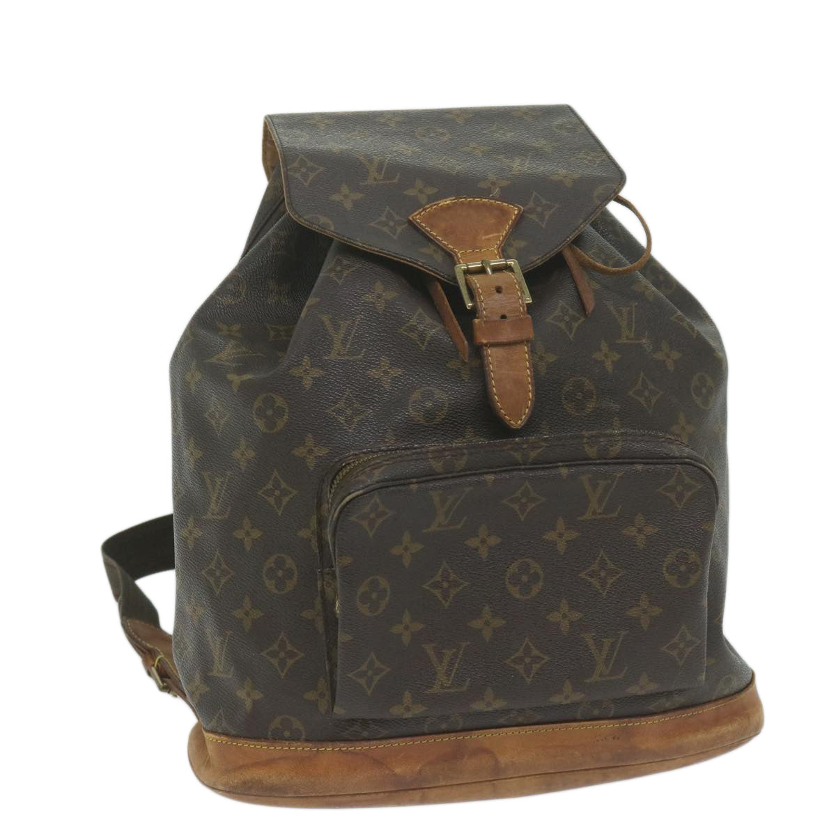 LOUIS VUITTON Monogram Montsouris GM Backpack M51135 LV bs11600