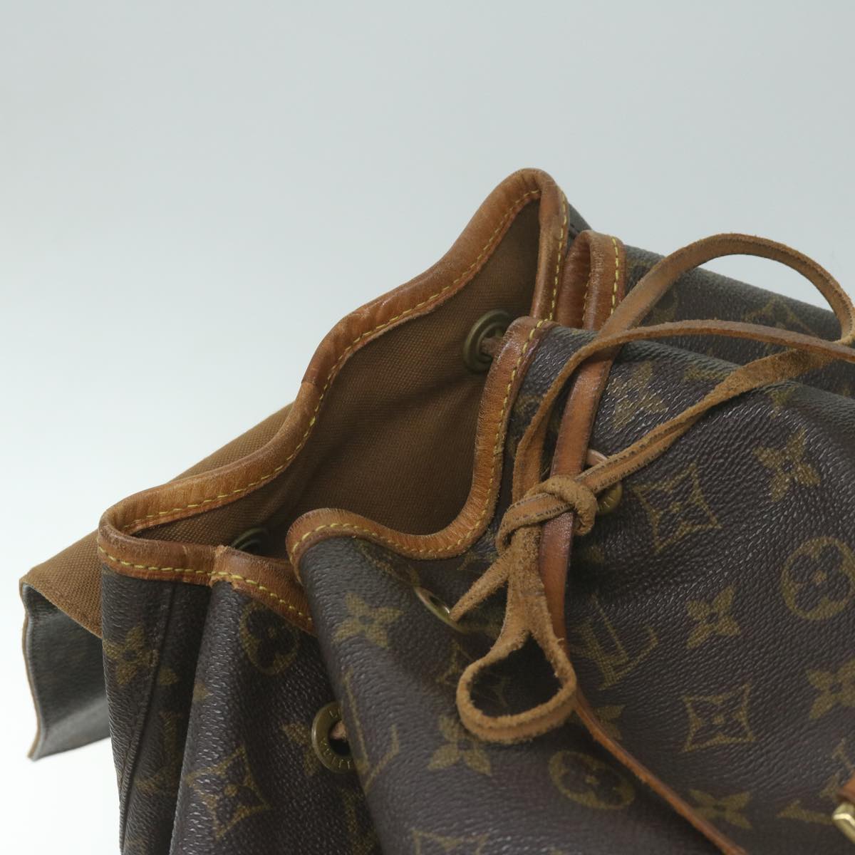 LOUIS VUITTON Monogram Montsouris GM Backpack M51135 LV bs11600