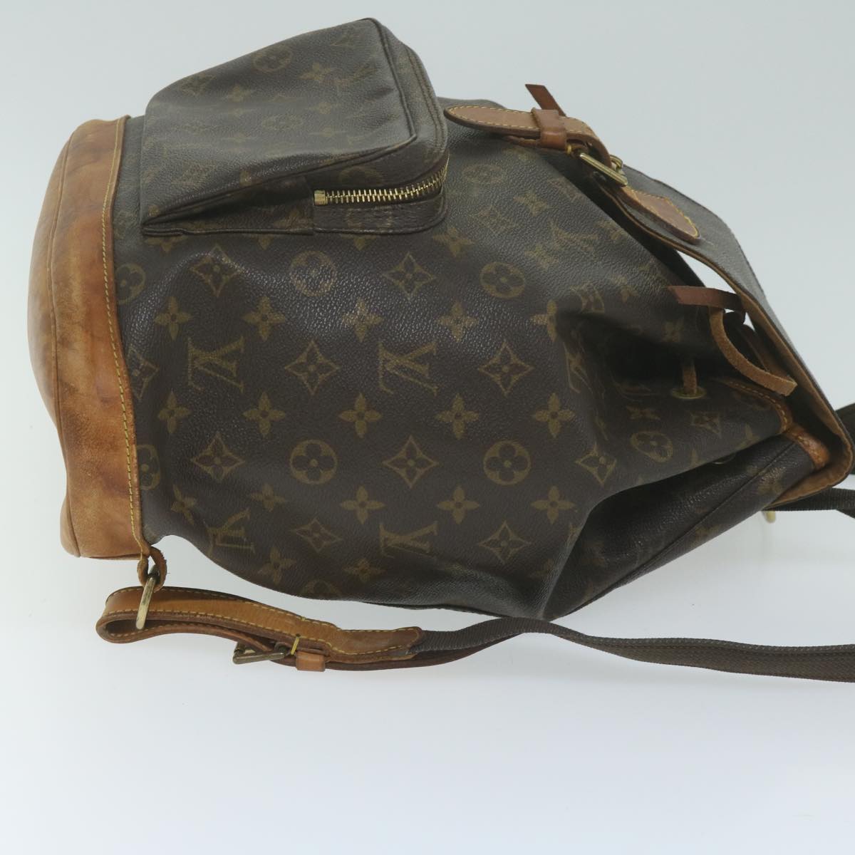 LOUIS VUITTON Monogram Montsouris GM Backpack M51135 LV bs11600