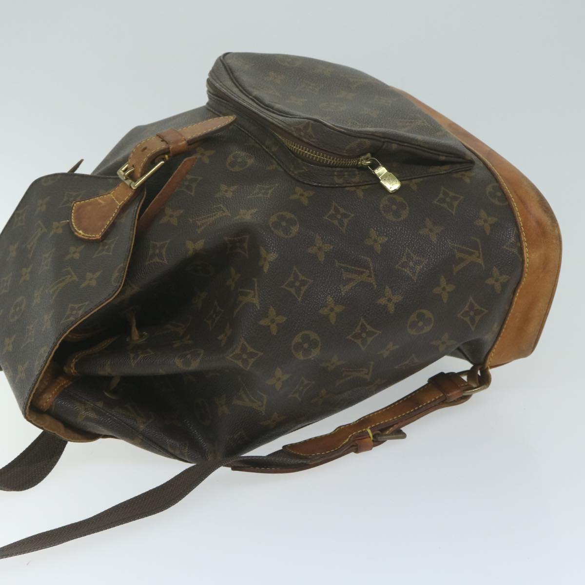 LOUIS VUITTON Monogram Montsouris GM Backpack M51135 LV bs11600