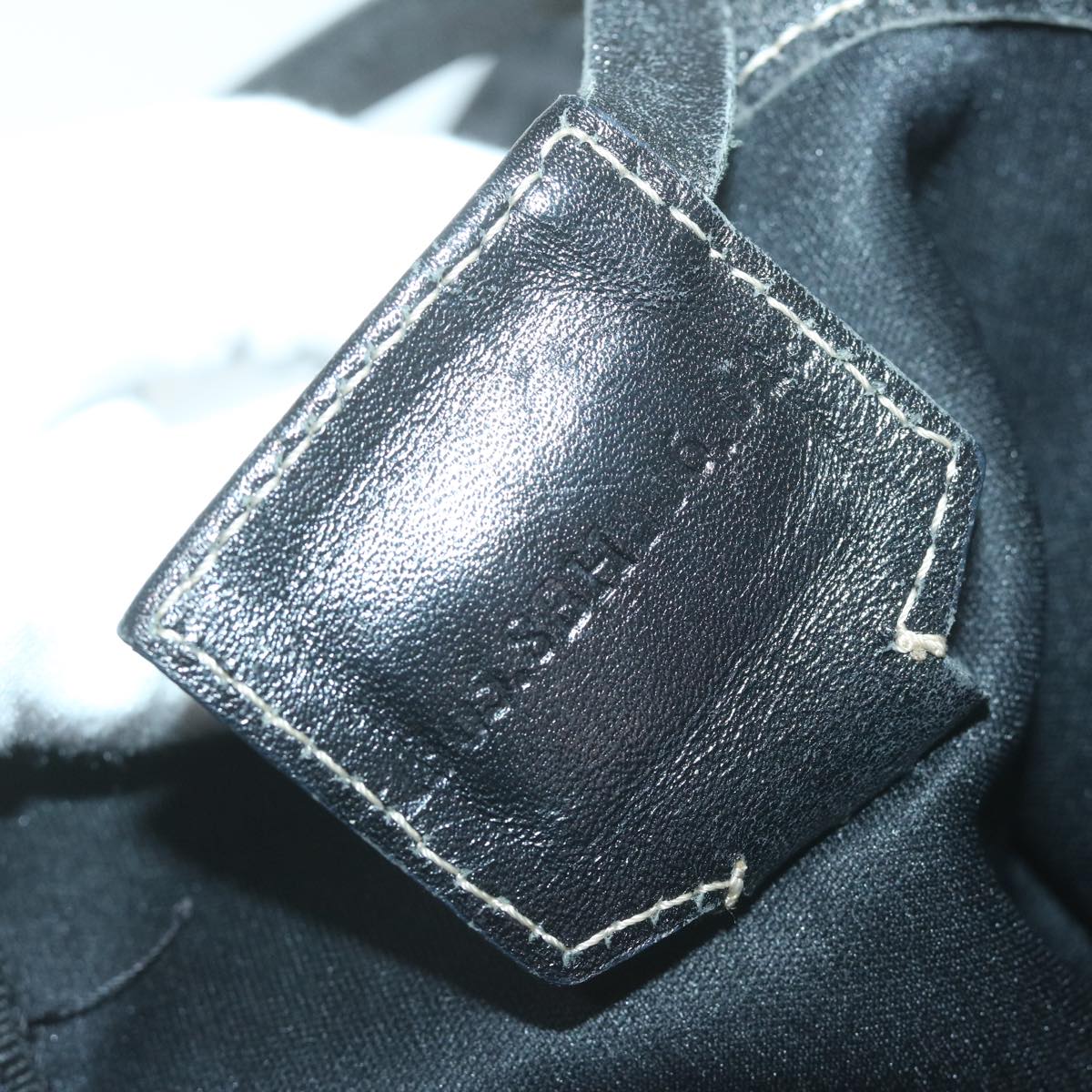 FENDI Zucchino Canvas Tote Bag Black bs11778