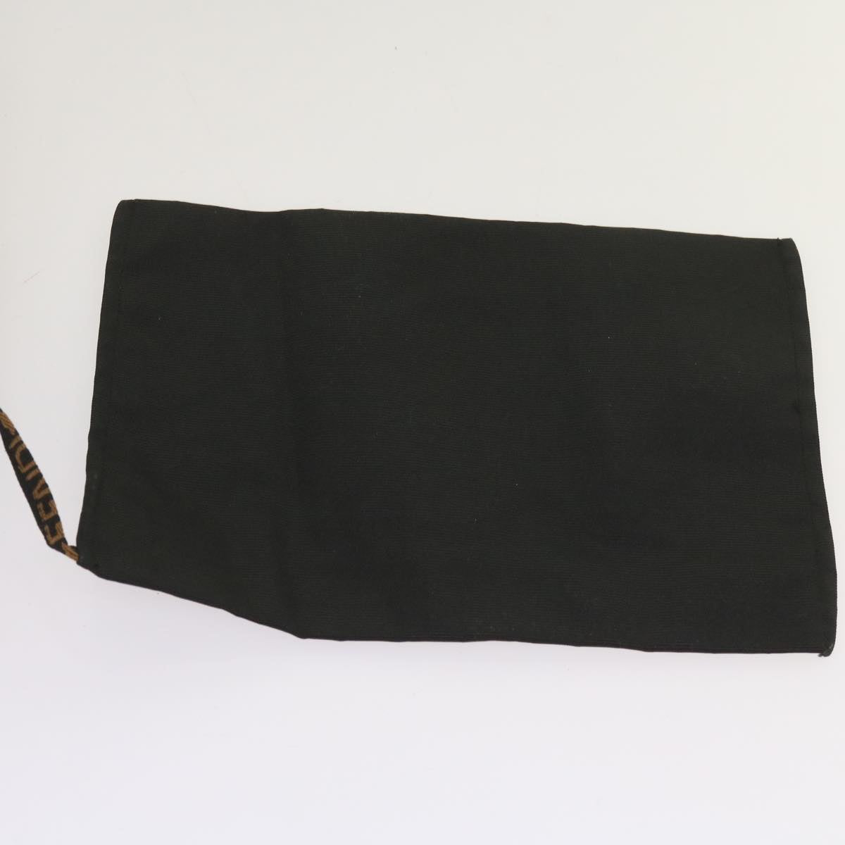 FENDI Boston Bag Canvas 2way Black bs11779