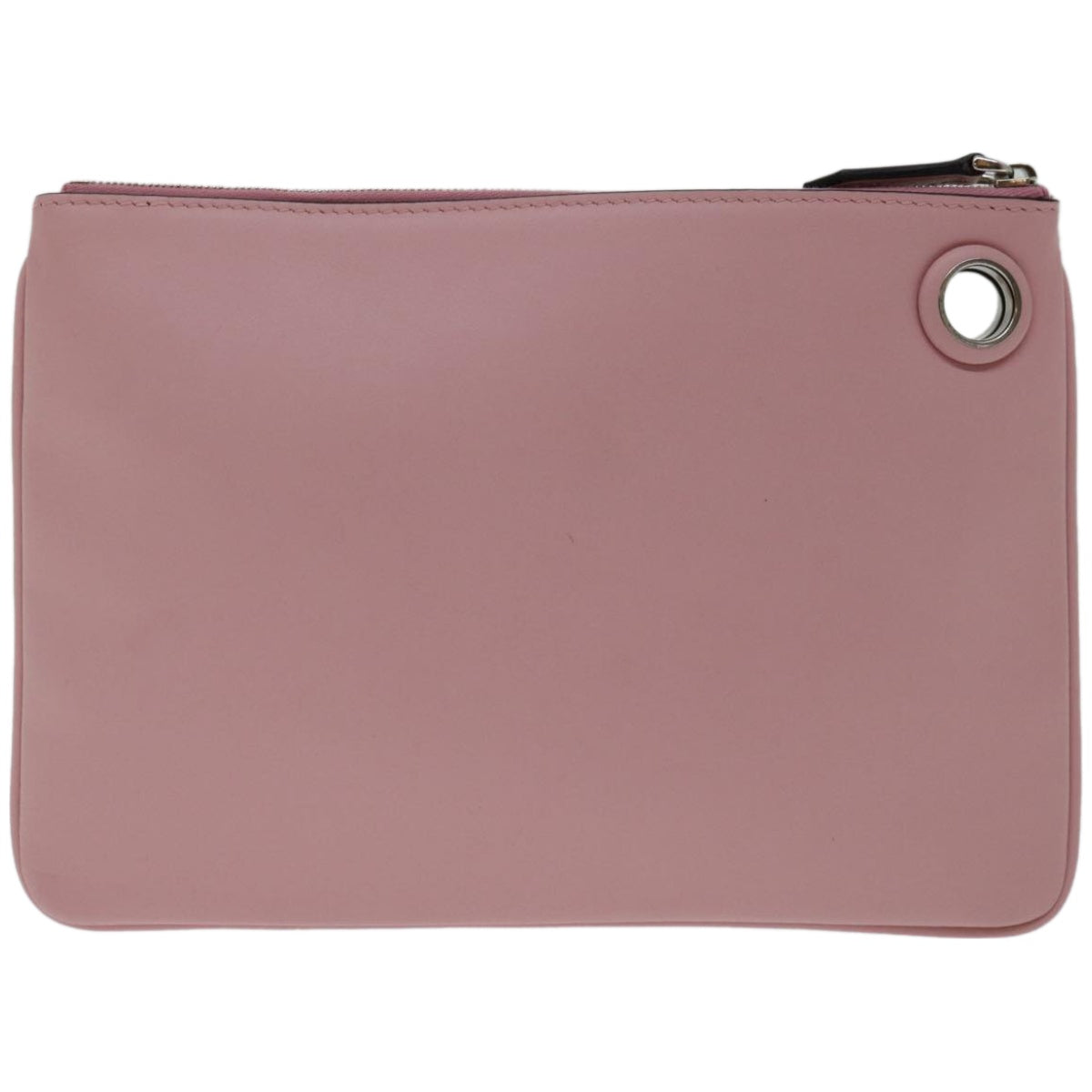 FENDI Pouch Leather Pink bs12269