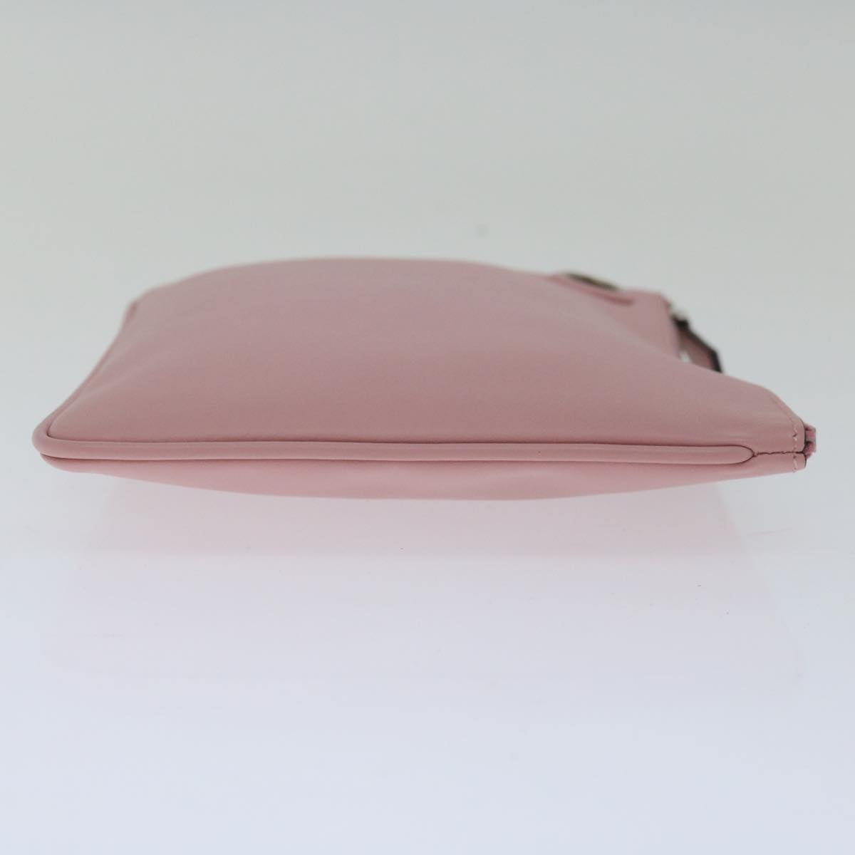 FENDI Pouch Leather Pink bs12269