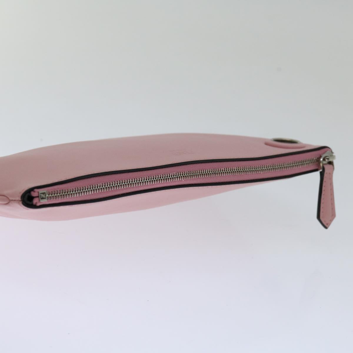 FENDI Pouch Leather Pink bs12269