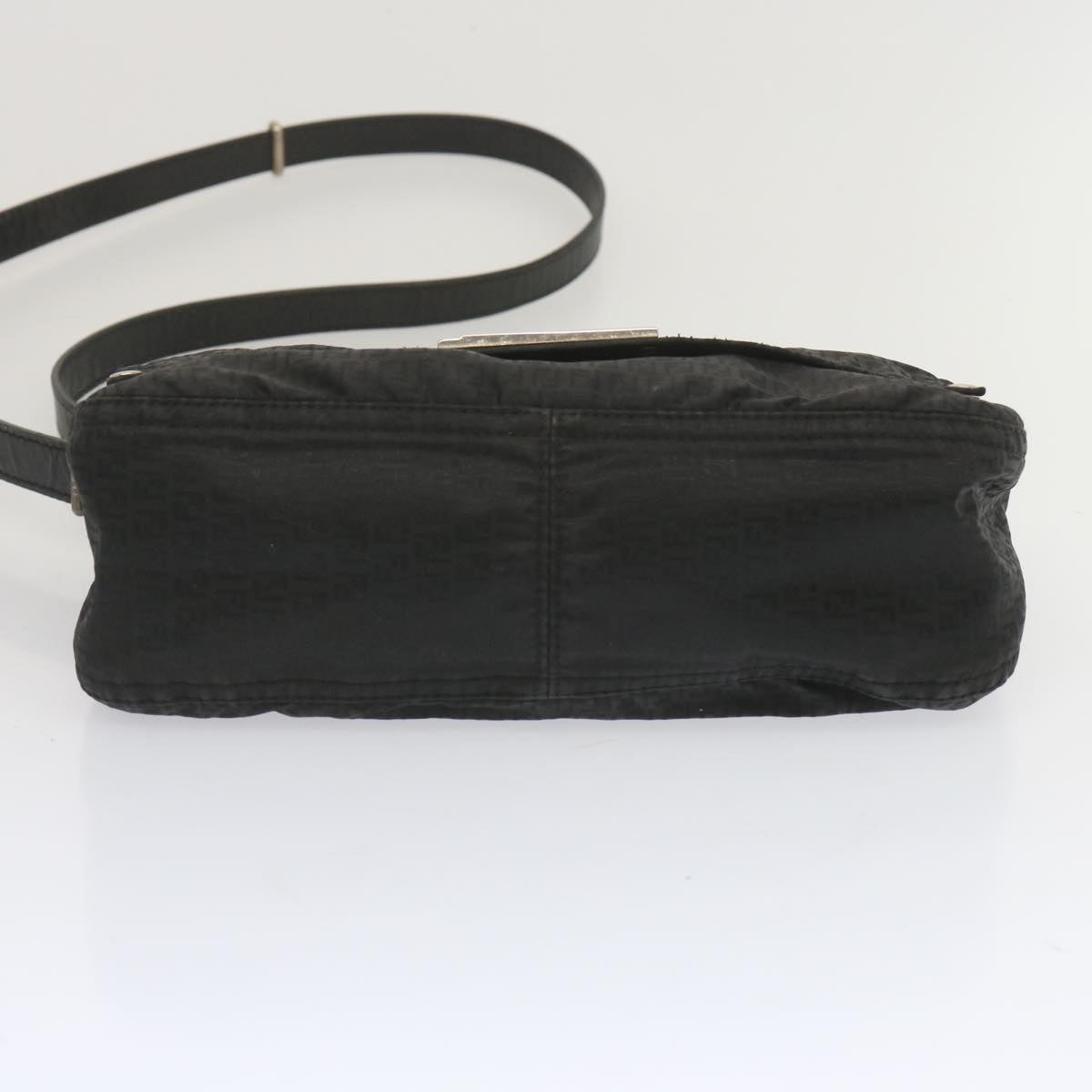 FENDI Shoulder Bag Nylon Black bs12484