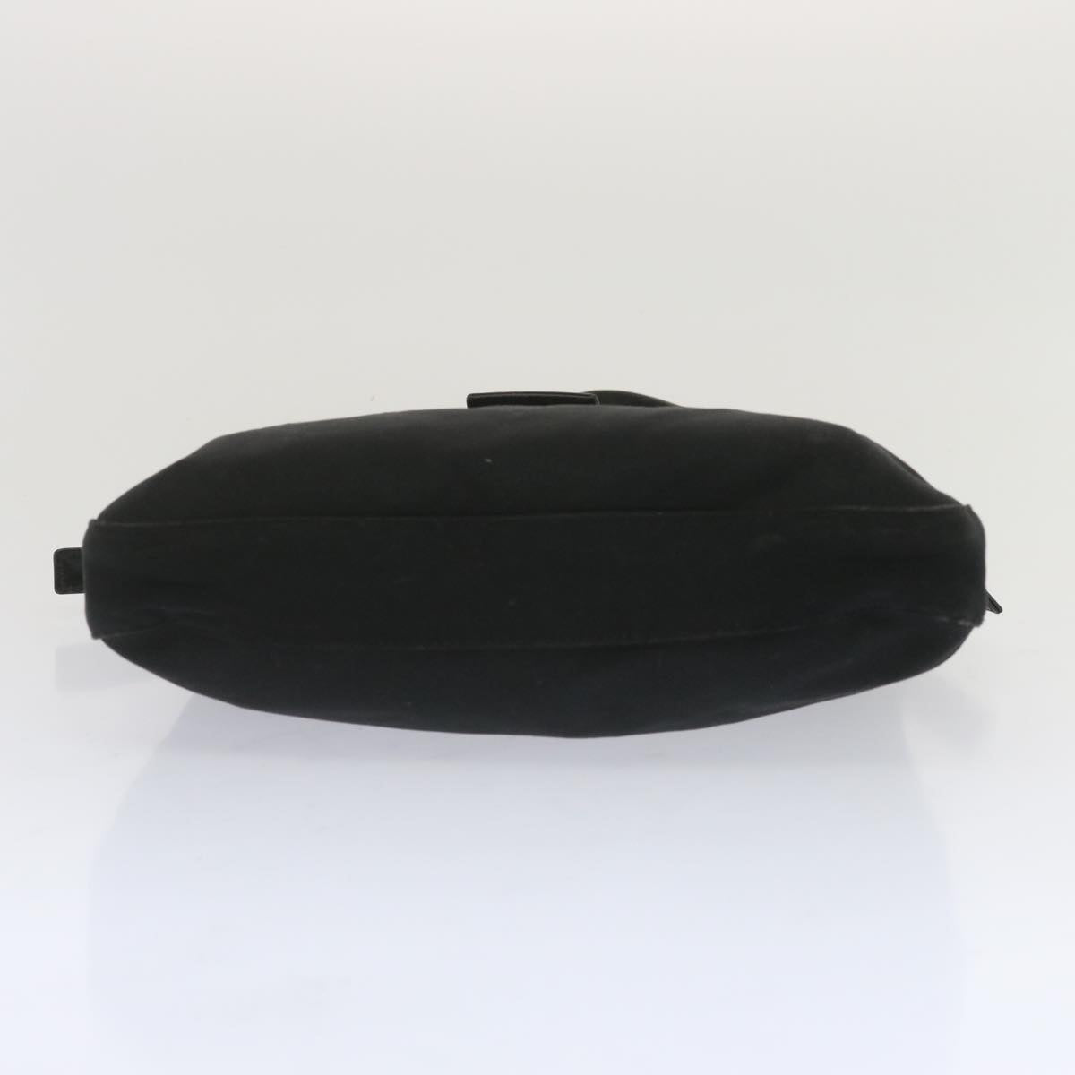 FENDI Mamma Baguette Shoulder Bag Nylon Black bs12642