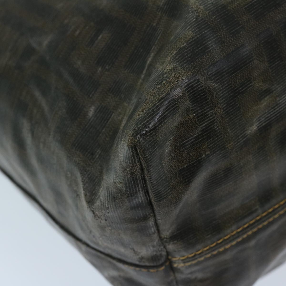 FENDI Zucca Canvas Tote Bag Brown bs12871