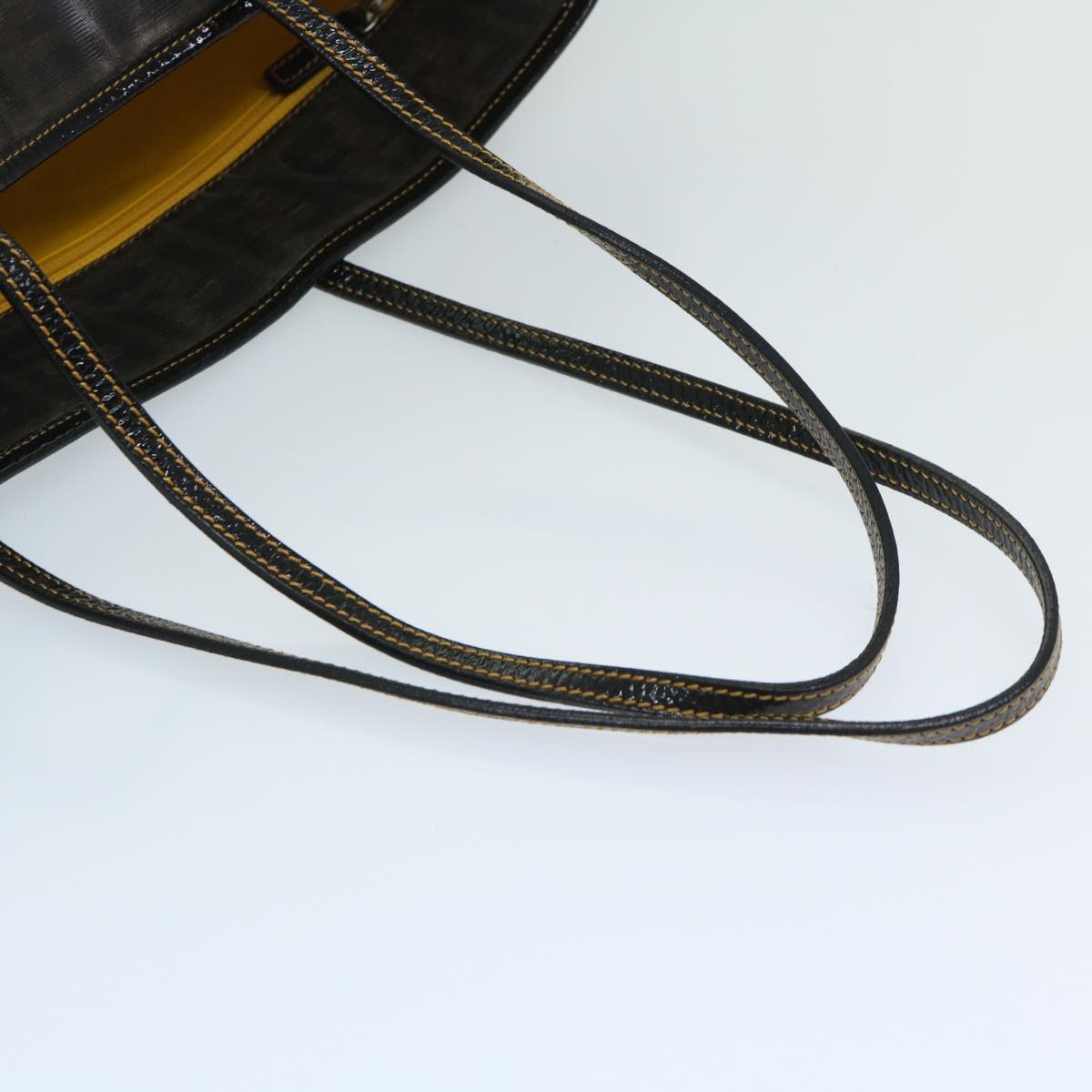 FENDI Zucca Canvas Tote Bag Brown bs12871