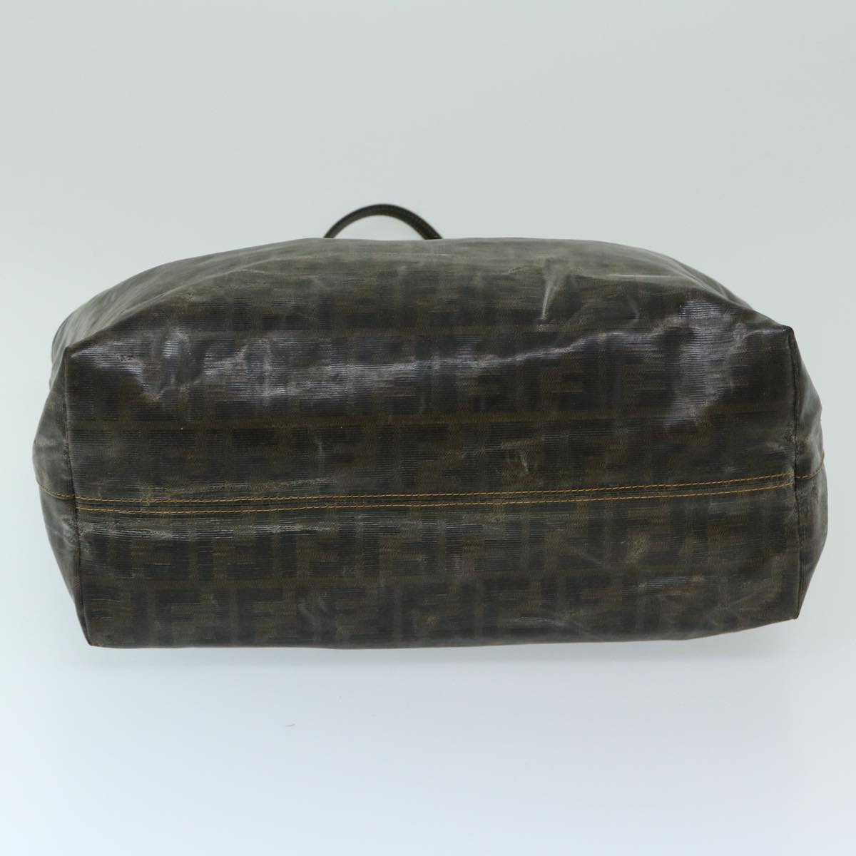 FENDI Zucca Canvas Tote Bag Brown bs12871