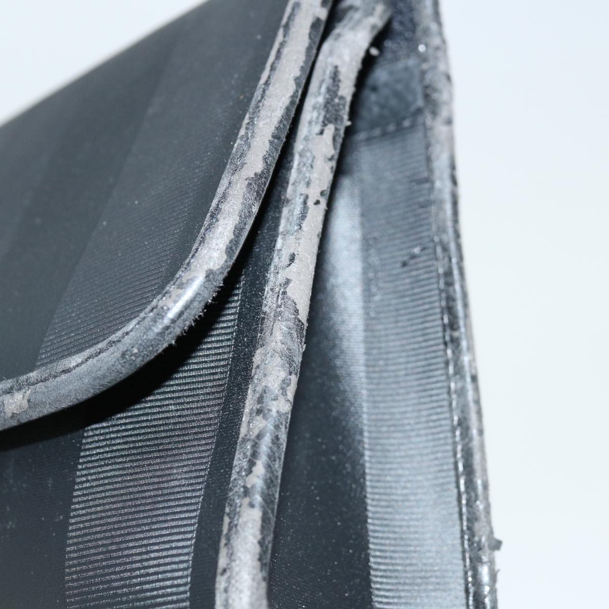FENDI Pecan Canvas Clutch Bag Black bs12935