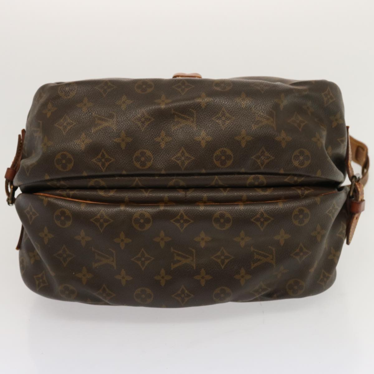 LOUIS VUITTON Monogram Saumur 35 Shoulder Bag M42254 LV bs13341