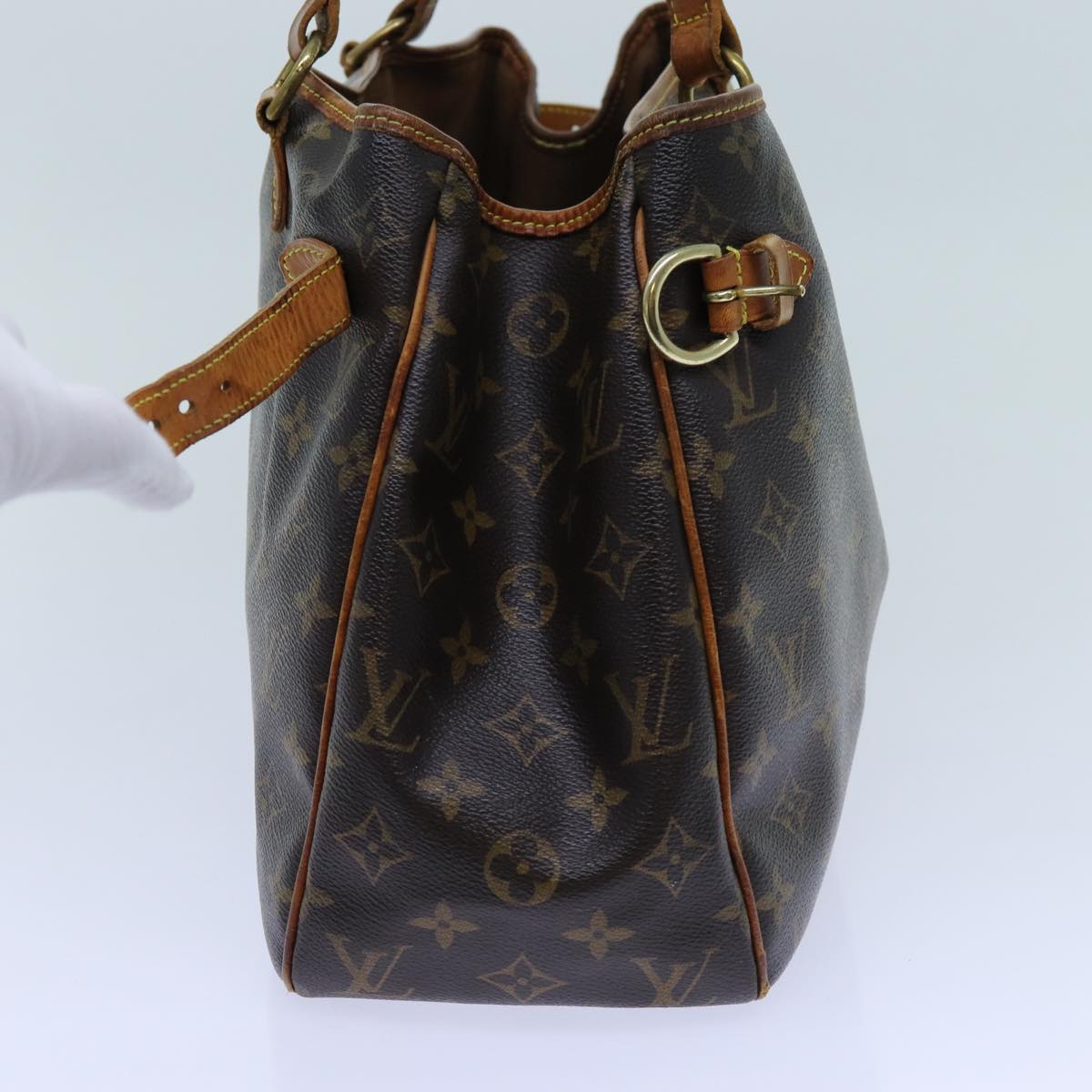 LOUIS VUITTON Monogram Batignolles Horizontal Tote Bag M51154 LV bs13531