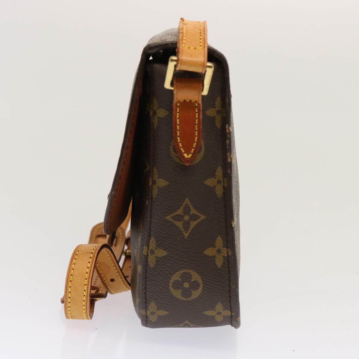LOUIS VUITTON Monogram Saint Cloud MM Shoulder Bag M51243 LV bs13540