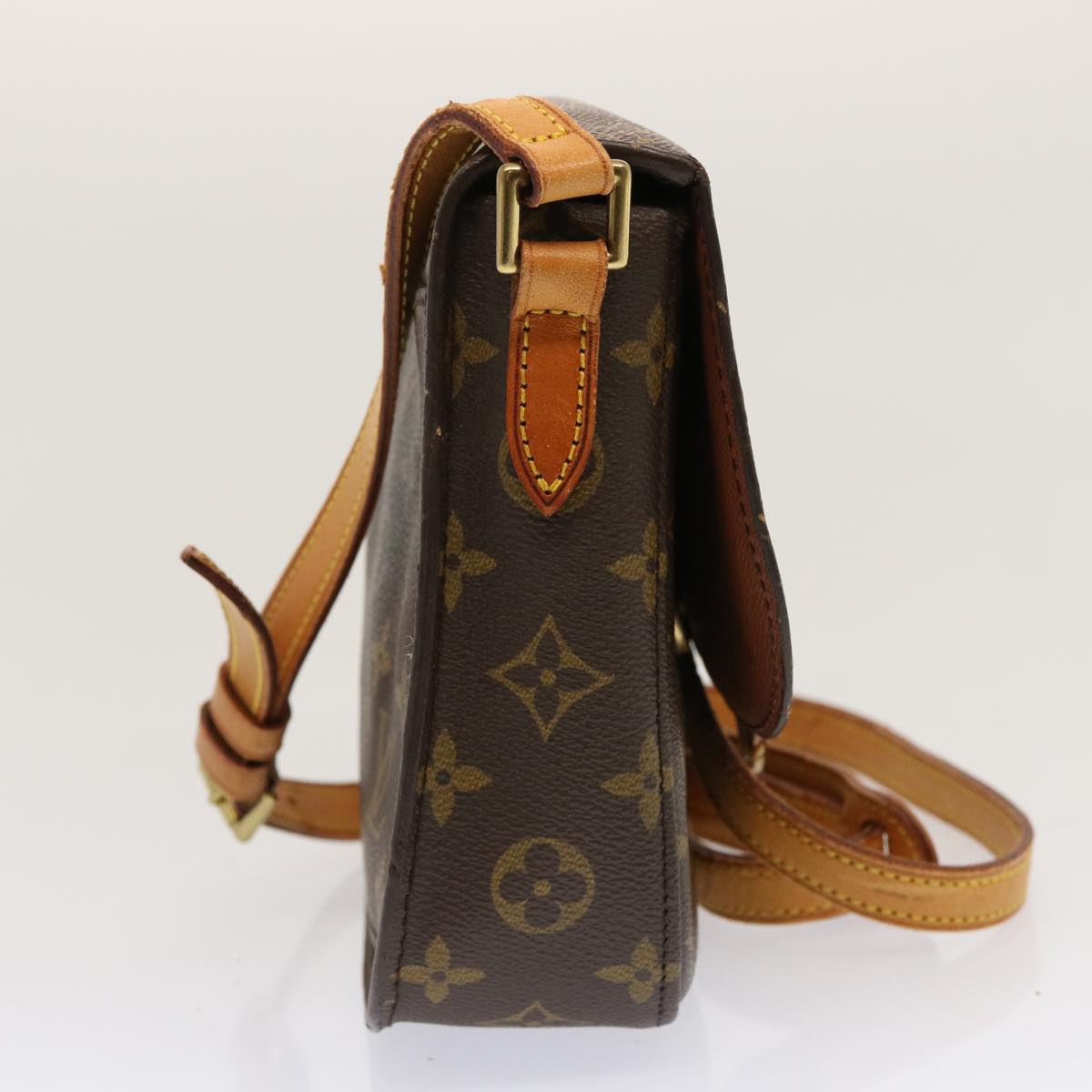 LOUIS VUITTON Monogram Saint Cloud MM Shoulder Bag M51243 LV bs13540