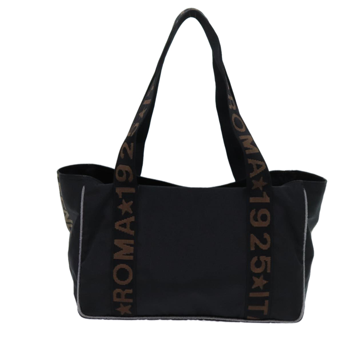 FENDI Tote Bag Nylon Black bs13571