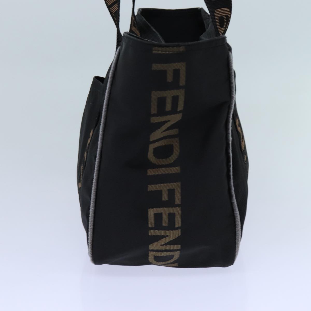 FENDI Tote Bag Nylon Black bs13571