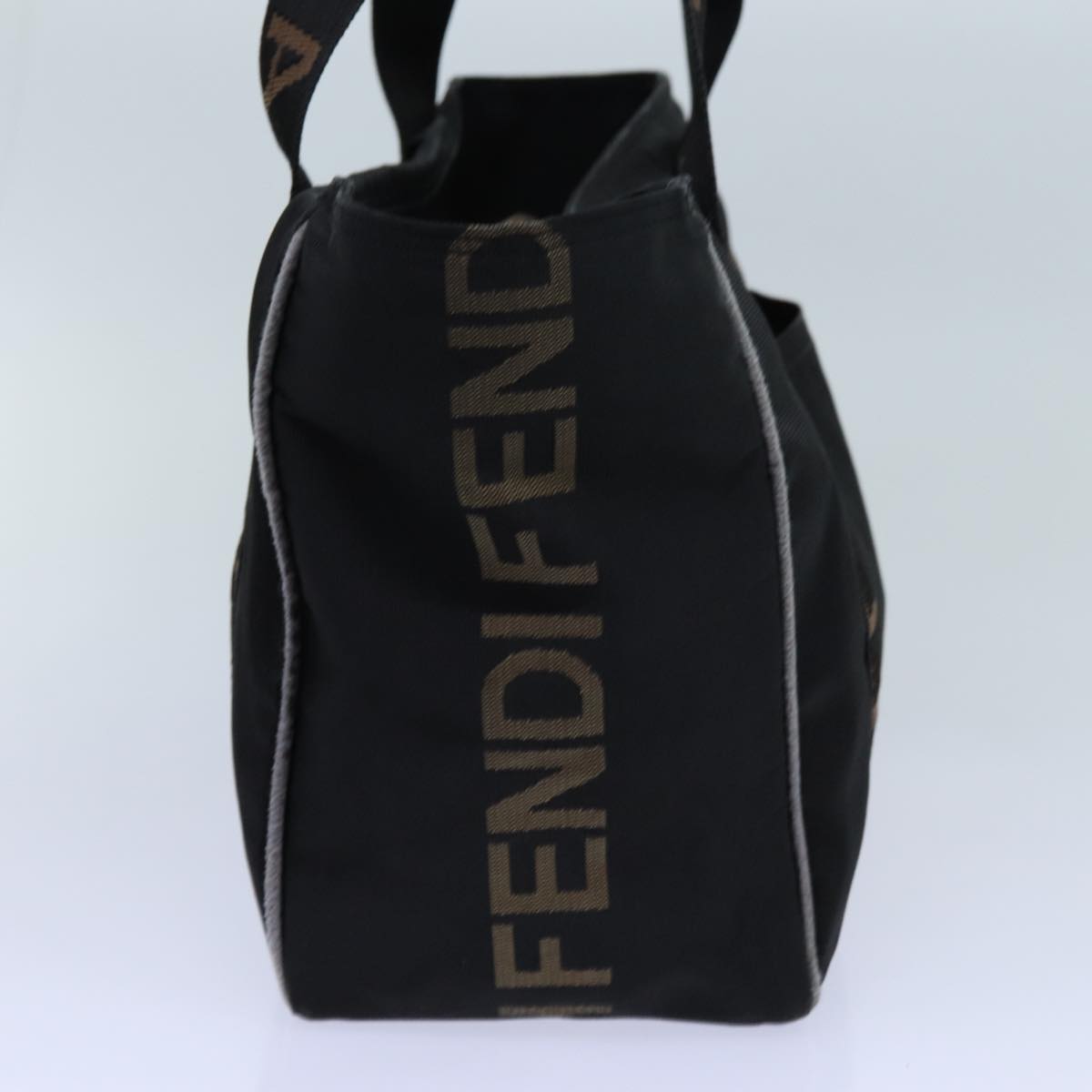 FENDI Tote Bag Nylon Black bs13571
