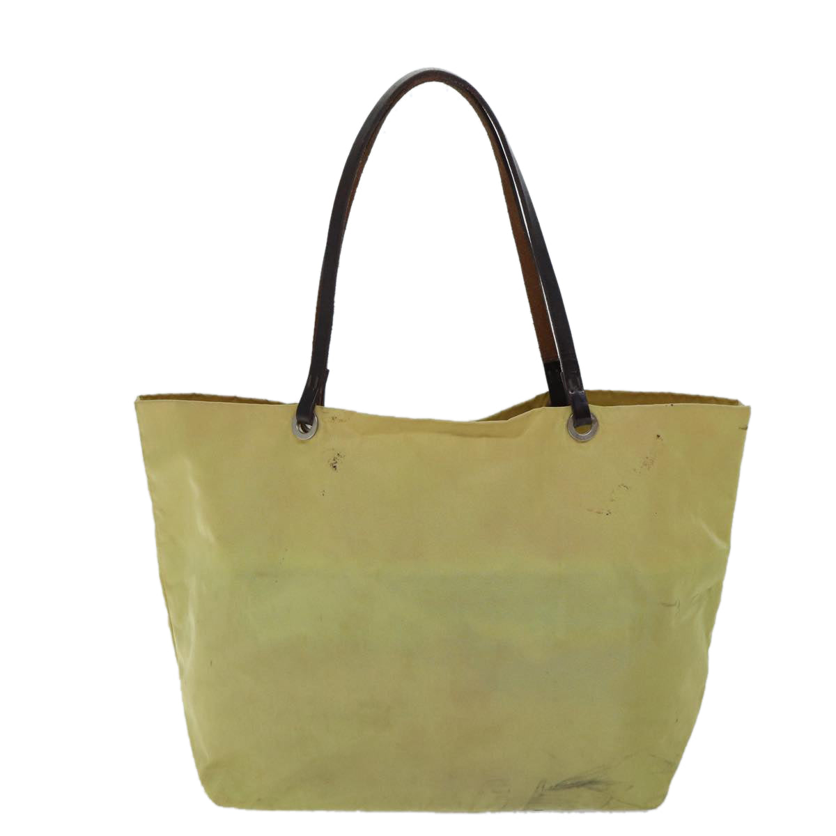 FENDI Tote Bag Nylon Yellow bs13572